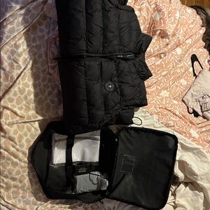 Brand new with tags and battery packs Black Heated Vest for men